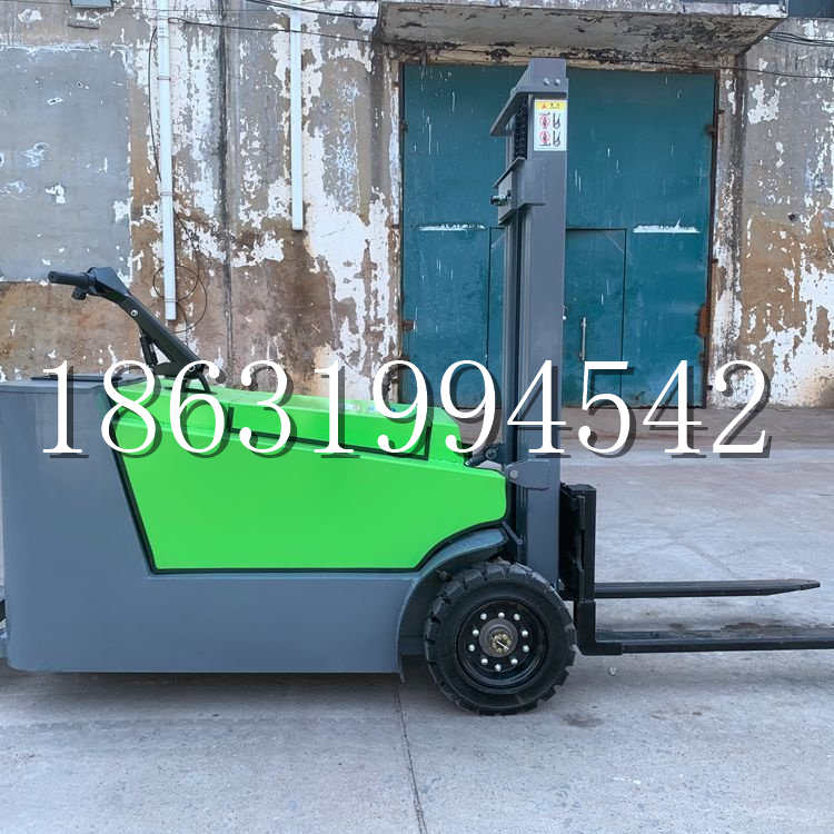 汕尾市小型电动叉车1吨2吨步行站驾式电瓶堆高充电装卸车液压升降车铲车